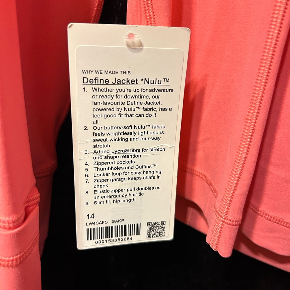 Lululemon Define Nulu Women’s Jacket - Picture 2 of 15